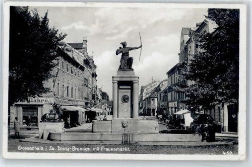 Großenhain Diana-Brunnen, Frauenmarkt