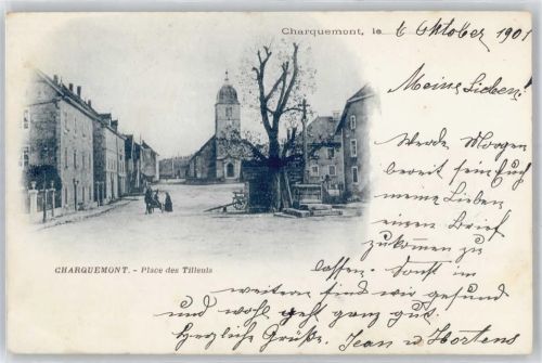 Charquemont Place des Tilleuls