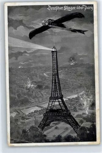 Deutscher Flieger über Paris