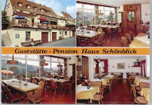 Frammersbach Gaststätte Haus Schönblick