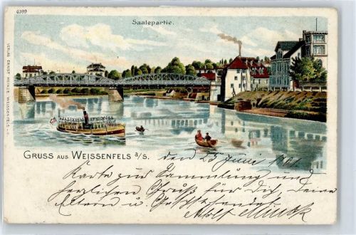 Weißenfels Saalepartie, Brücke
