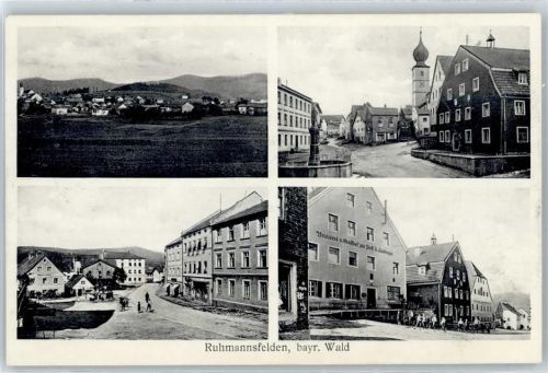 Ruhmannsfelden Gesamtansicht, Ortspartien