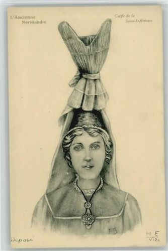 1910 - 1920 Normandie Haartracht