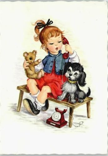 1980 Teddy Kind Hund