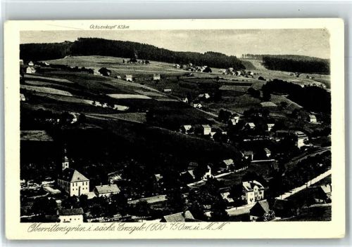 Rittersgrün Luftaufnahme