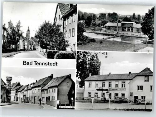 Bad Tennstedt Herrenstraße, Schwimmbad, Am Brückentor, Kurcafé Schöne Aussicht