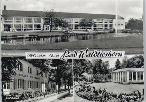 Bad Waldliesborn Kurmittelhaus Kurhaus Trinkhalle