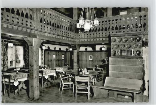 Gütenbach Hotel Cafe Bachhof Innenaufnahme