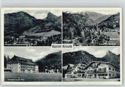Kreuth 1965 Sanatorium Hotel Post