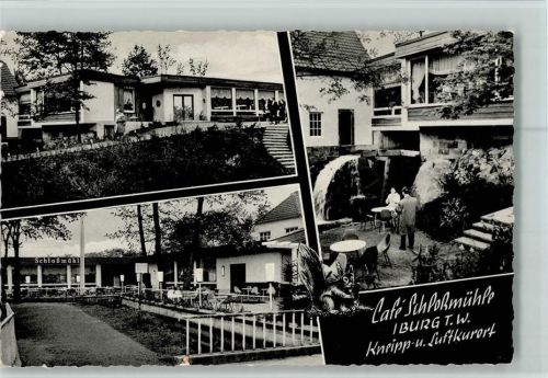 Bad Iburg Café Schloßmühle 3-Bildaufnahme