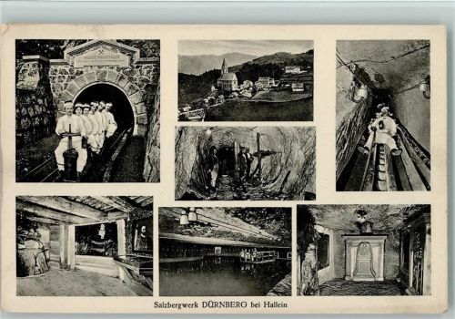 Dürnberg Ausfahrt, Einfahrt, See 1923 AK