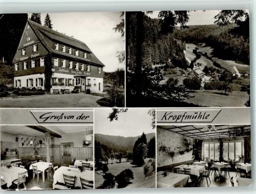 72297 W7291 Seewald - Gasthaus "Kropfmühle" Mehrfachaufnahme