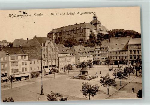 Weißenfels Markt und Schloß Augustenburg