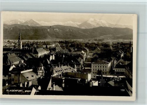 Klagenfurt Gesamtansicht gegen Süden