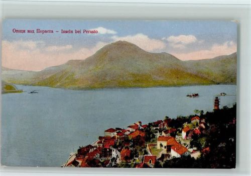 Kotor Inseln bei Perasto