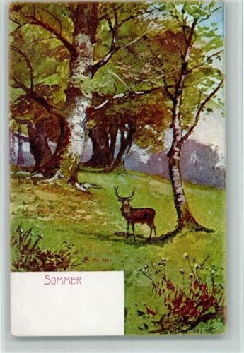 Serie Jahreszeiten - Sommer ca 1900 AK