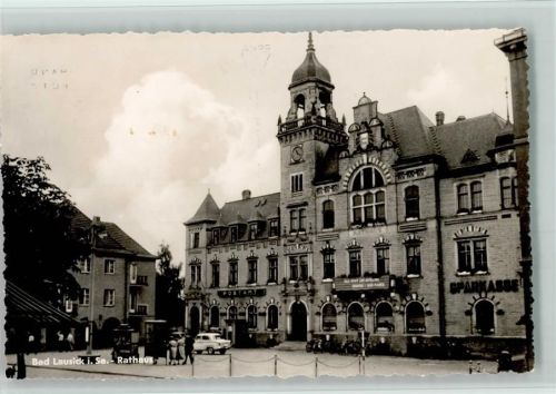 Bad Lausick Rathaus Sparkasse Postamt