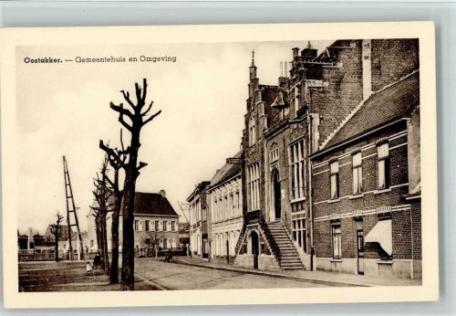 Oostacker Gemeentehuis en Omgeving Gemeindehaus
