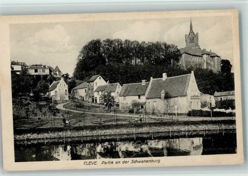 Kleve Partie an der Schwanenburg