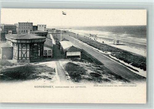Norderney Nordstrand mit Giftbude