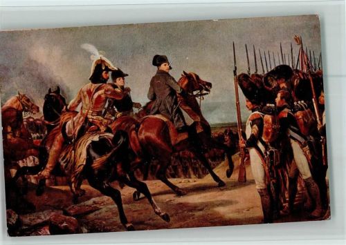 Schlacht bei Lena - Gemälde von Vernet AK