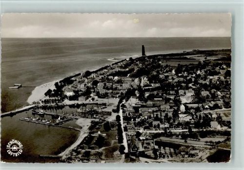 Laboe Luftaufnahme Ortsansicht Marine-Ehrenmal