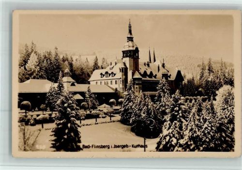 Bad Flinsberg Kurhaus Winteraufnahme