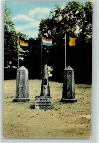 1960 Drei Grenzsteine - Dreiländerpunkt