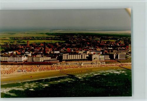 Borkum Luftaufnahme Hotelfront