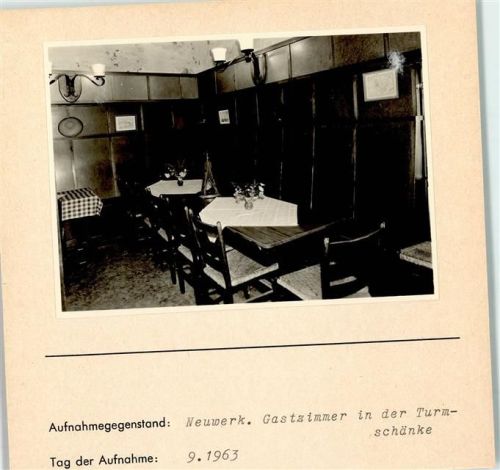 Hamburg-Insel Neuwerk Foto montiert auf Karton Gastzimmer Turmschänke