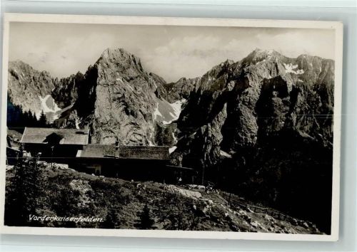 Vorderkaiserfeldenhütte Ottmar Zieher