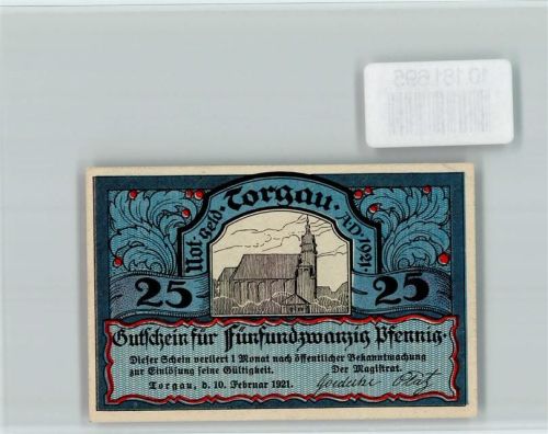 Torgau Notgeld Ritter Kirche
