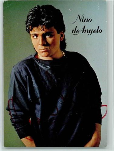 Nino de Angelo und Autogramm