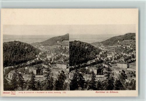 Karlovy Vary um 1905 - Knackstedt & Näther Nr. 771, sehr gute Erhaltung AK
