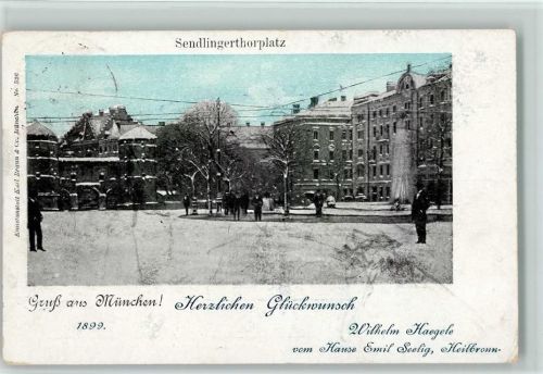 München 1899 Sendlingerthorplatz