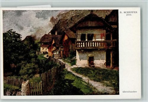 1920 Galerie Wiener Künstler Nr. 1379 sign Scheffer - sehr gute Erhaltung AK
