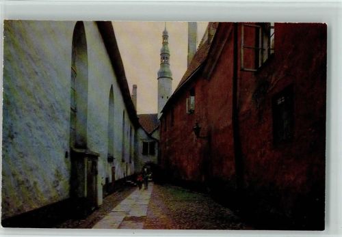 Tallinn 1939 Passage mit Moschee AK
