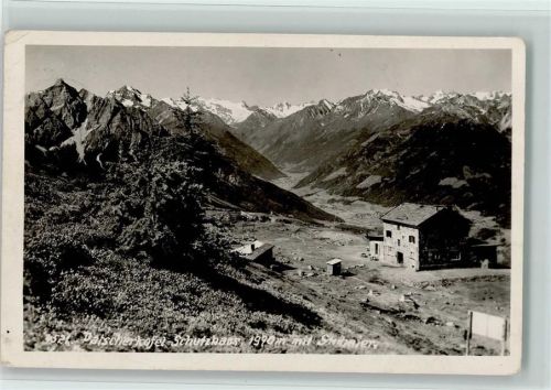 Patscherkofelhaus Patscherlofel-Schutzhaus mit Stubaier Hüttenstempel