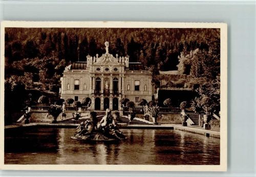 Bild 28 - Schloß Linderhof , sehr gute Erhaltung AK