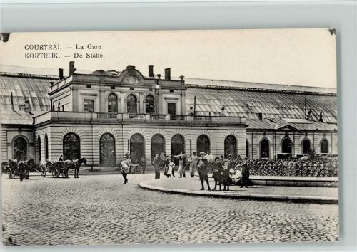 Courtrai La Gare AK