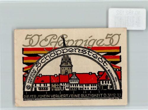 Schöppenstedt Notgeld