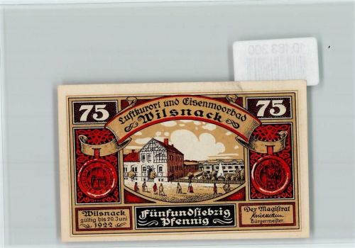Bad Wilsnack Notgeld Bischof