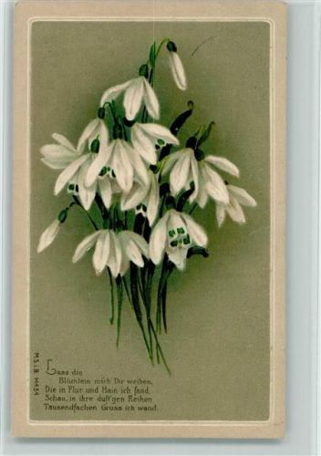 1911 Spruch - Tausendfachen Gruss AK