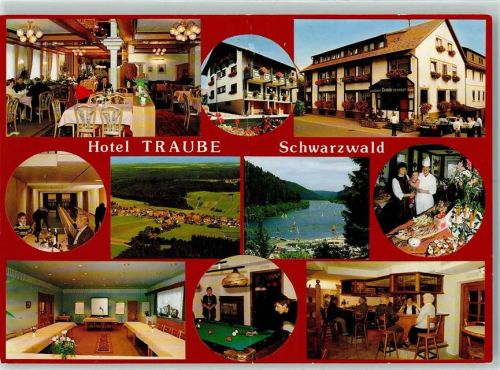 72297 W7291 Göttelfingen , Kr Freudenstadt KEINE AK Hotel Gasthaus Traube Billardtisch Kegelbahn Buffet