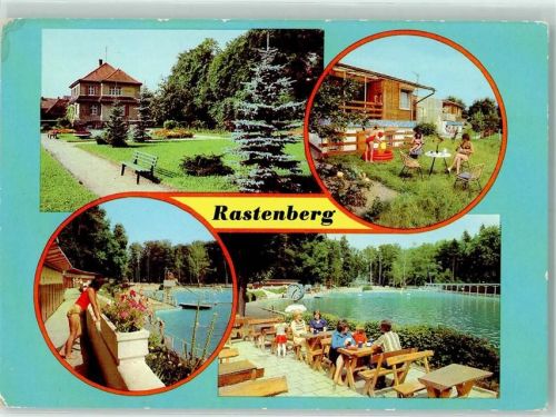Rastenberg Parkanlage Bungalowsiedlung Volksschwimmbad Friedrich Ludwig Jahn