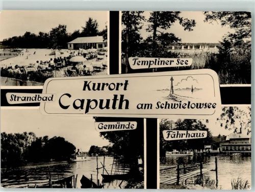 Caputh Strandbad Templiner See Gemünde Fährhaus Schwielowsee