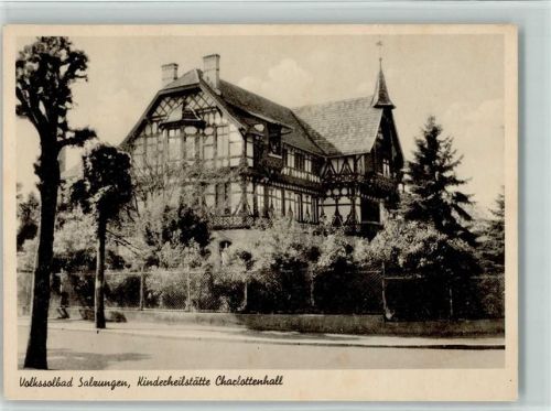 Bad Salzungen Kinderheilstätte Charlottenhall