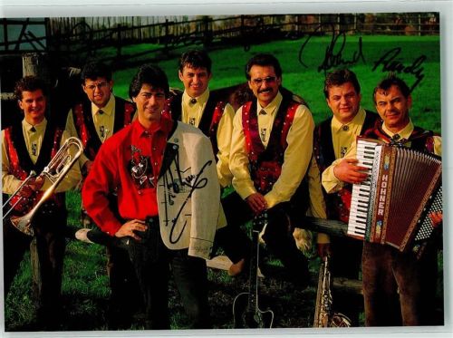 Wolfgang Edenharder & seine original Naabtaler Originalautogramm