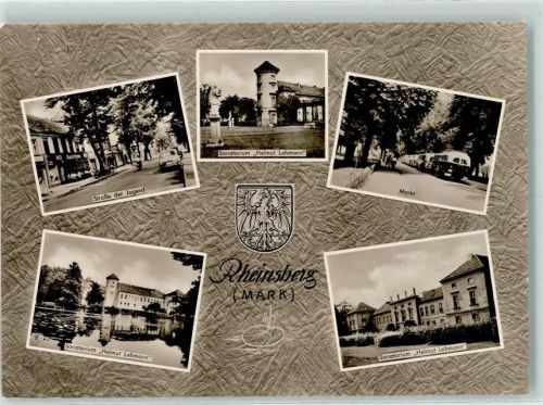 Rheinsberg Straße der Jugend Sanatorium Helmut Lehmann Markt