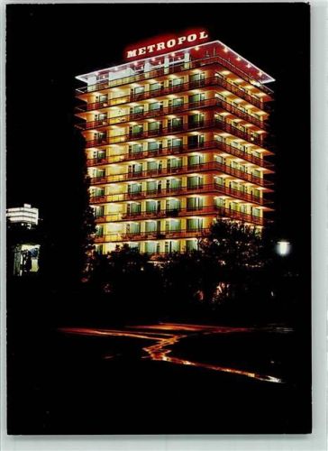 Varna Hotel Metropol Nacht Beleuchtung
